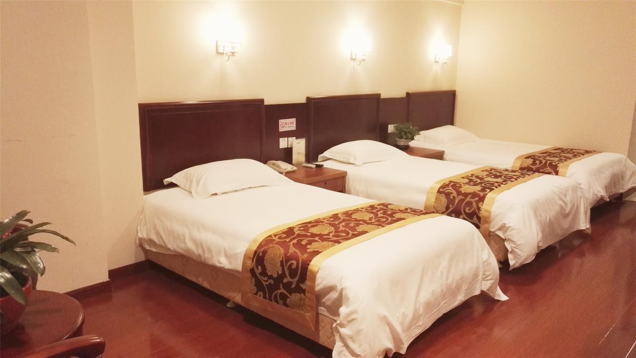 Greentree Inn Anhui Hefei Qianshan Road Business Hotel מראה חיצוני תמונה